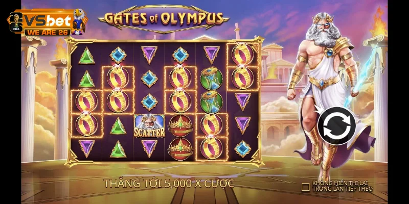 Giới thiệu game Gates of Olympus